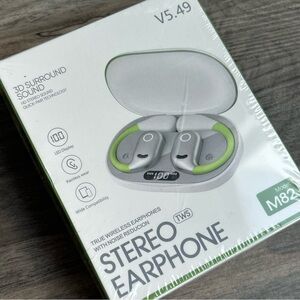 NWT 3D Surround Sound Stereo Earphones